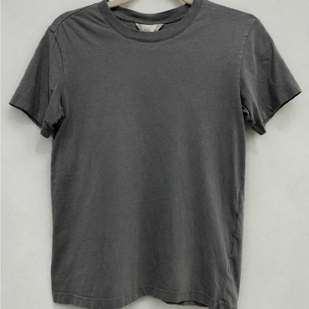 H&M Men's Short Sleeve Crew T-Shirt - Charcoal Gray